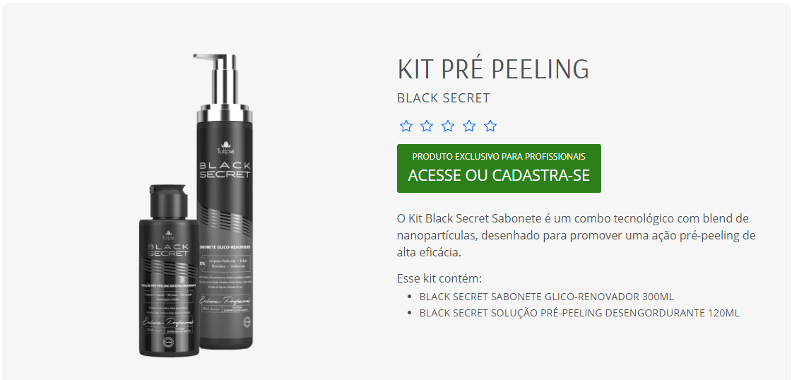 Imagem do Kit Pré Peeling da Tulípia