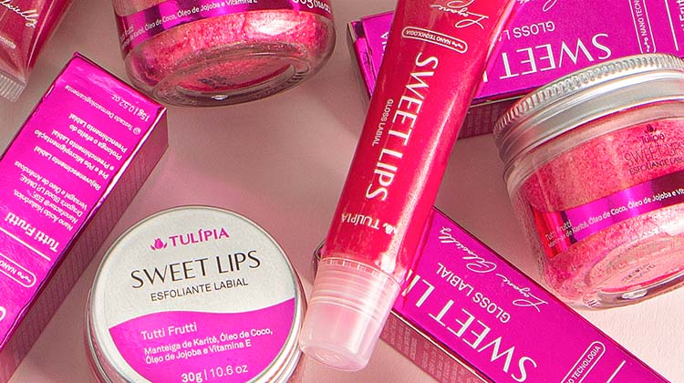 Imagem da Linha Sweet Lips Imagem da Linha Sweet Lips - Gloss e Esfoliante Labial