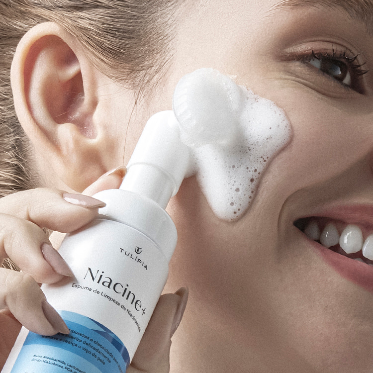 Foto 2 do NIACINE+ ESPUMA DE LIMPEZA DE NIACINAMIDA 50ML
